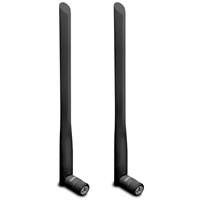 DrayTek ANT-1205B 5dB High-Gain WiFi Dual-Band Black Antennas (One Pair)