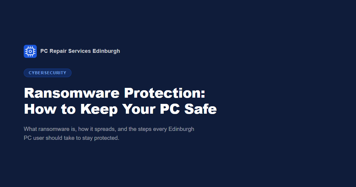 Ransomware Protection: How to Keep Your PC Safe