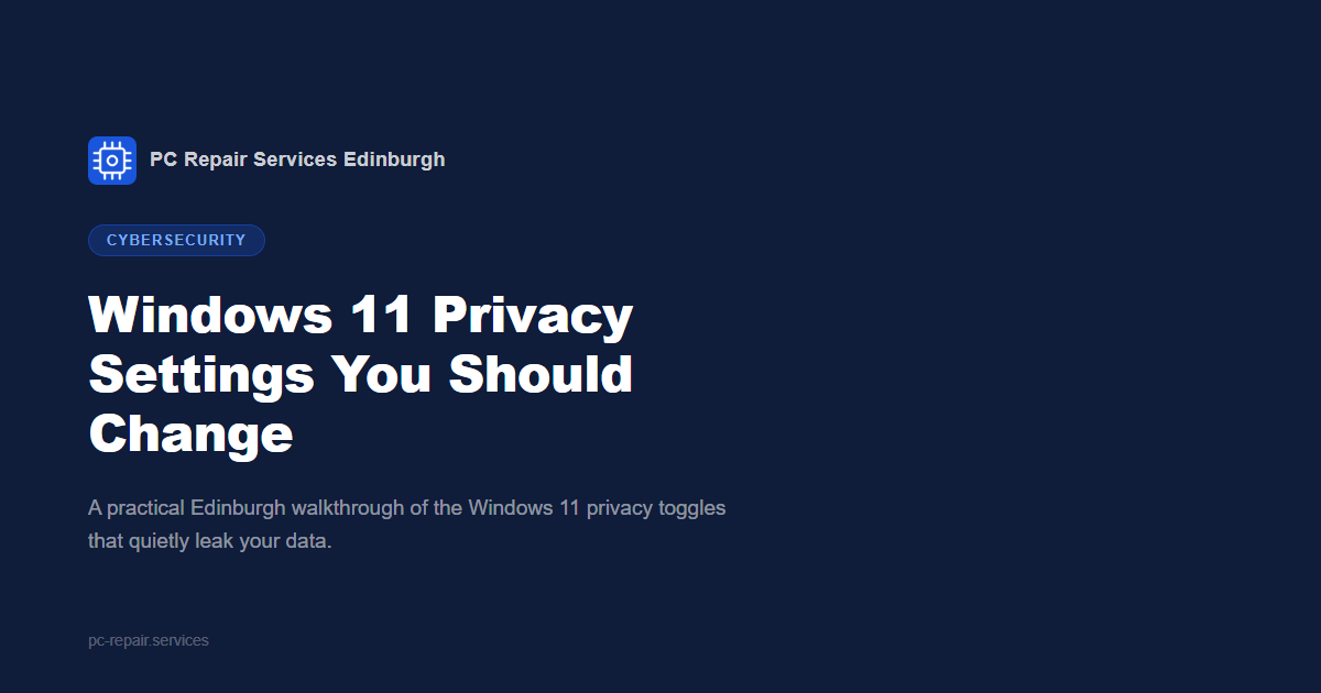 Windows 11 Privacy Settings You Should Change