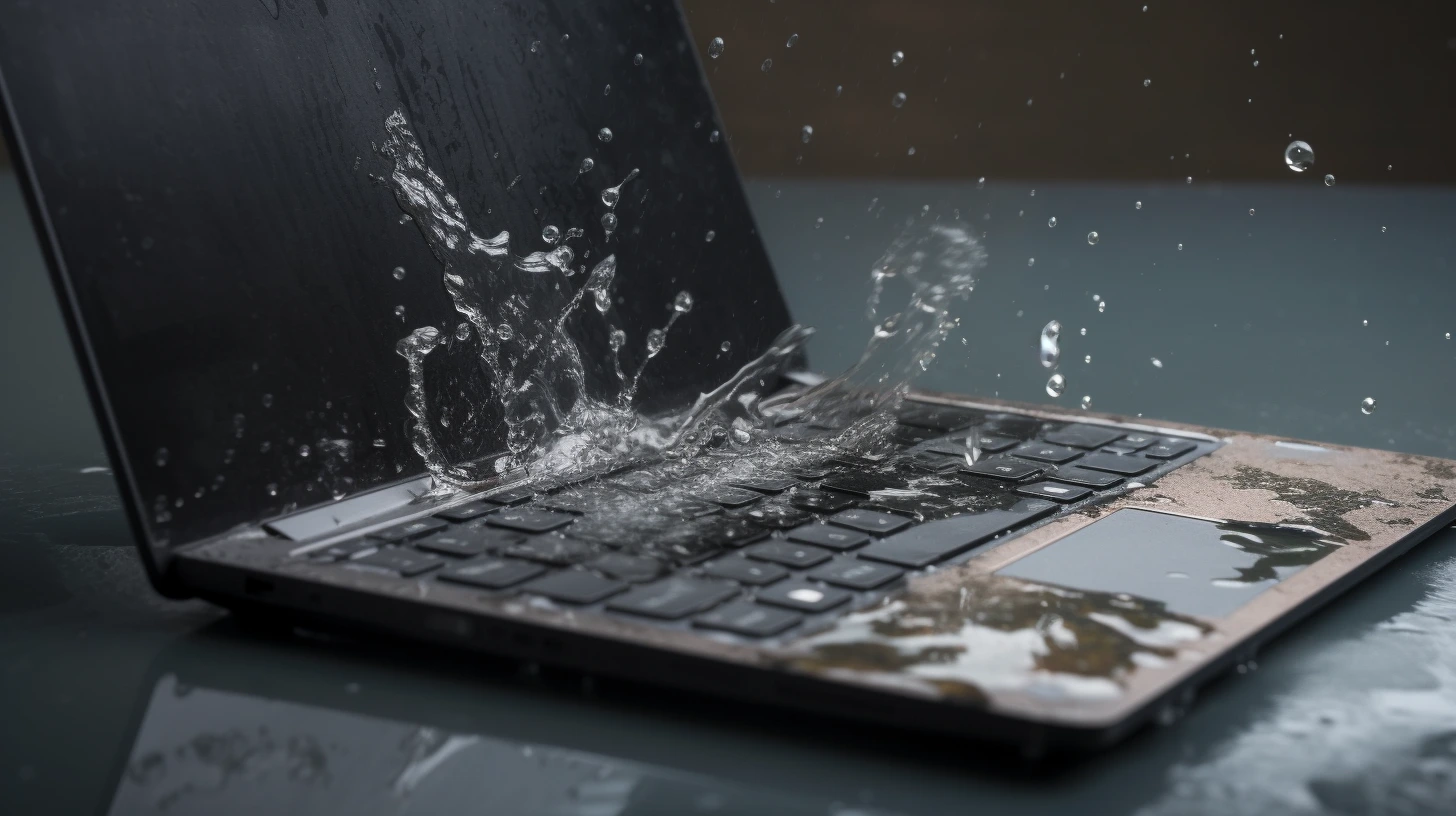 Reviving a Water Damaged Laptop PC Repair Services