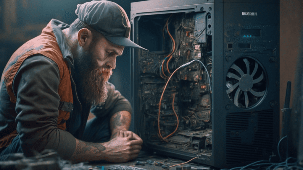 Computer repair service